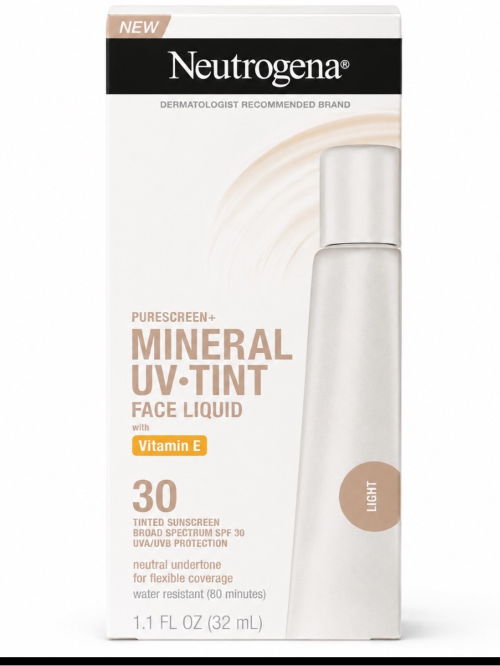 Neutrogena Purescreen+ Mineral UV Tint SPF 30 Light
